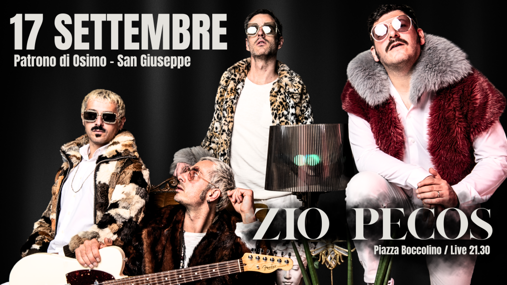 zio pecos concerto osimo san giuseppe patrono festa thomas bellezze checco zagaglia musica marche italia