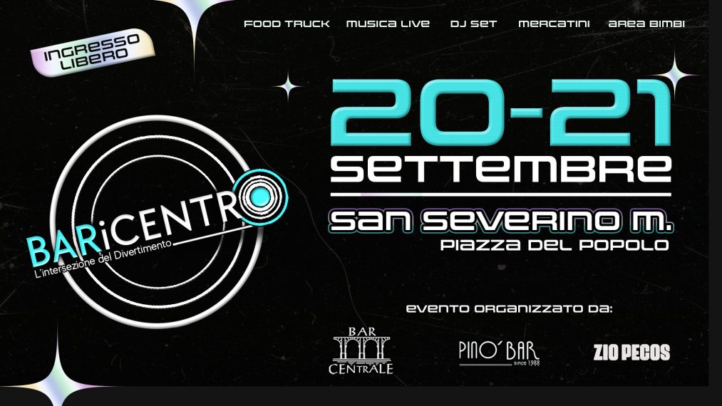 baricentro 2025 zio pecos san severino marche macerata musica festival eventi